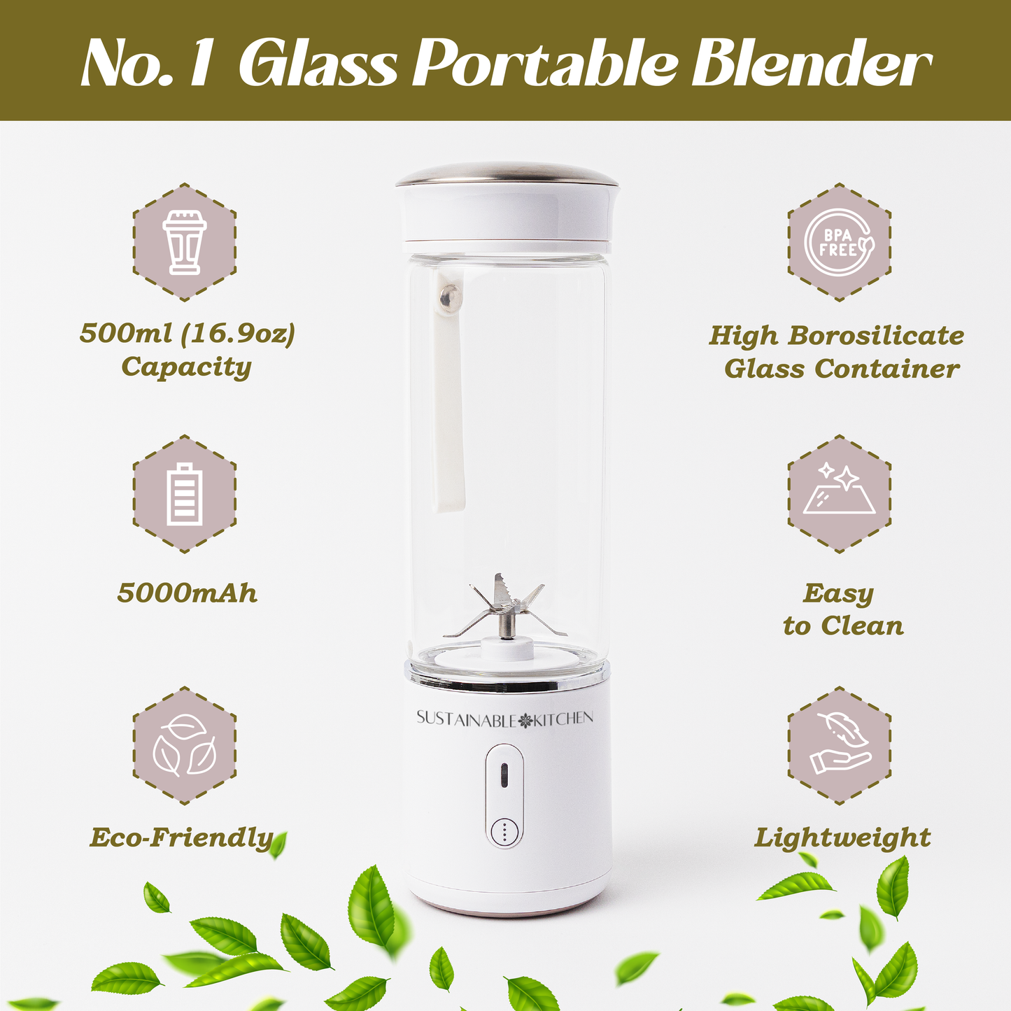 EcoBlend Go: Your Portable Blending Companion