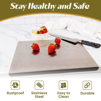 EcoEdge Stainless Steel Cutting Board